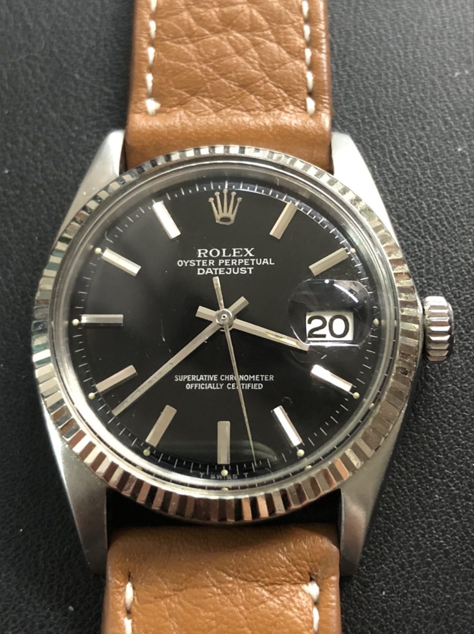 Rolex Datejust 1601 Gilt Dial – Lost Times